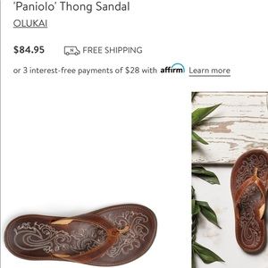 Olukai Paniolo Flip Flops